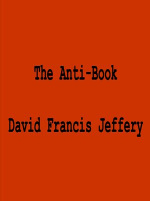 cover image of The Anti Book